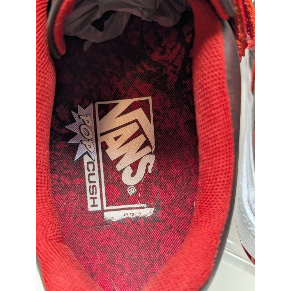 Vans Kyle Walker Pro 2 Mens Size 6.5 Brown Maroon Athletic Leather Shoes - Picture 7 of 8